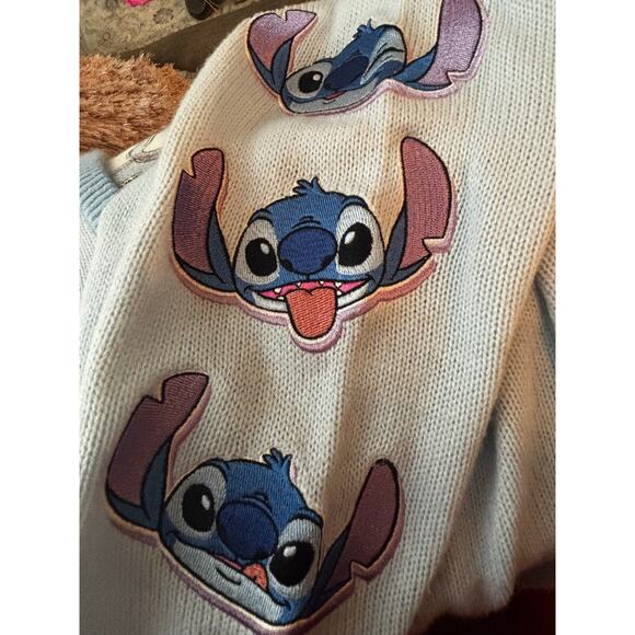Hot Topic Disney Her Universe Stay Weird Lilo & Stitch Skimmer Slouchy Cardigan - Picture 11 of 12